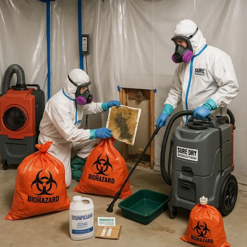 Contaminated Water Handling Protocols process in Shawano County, WI