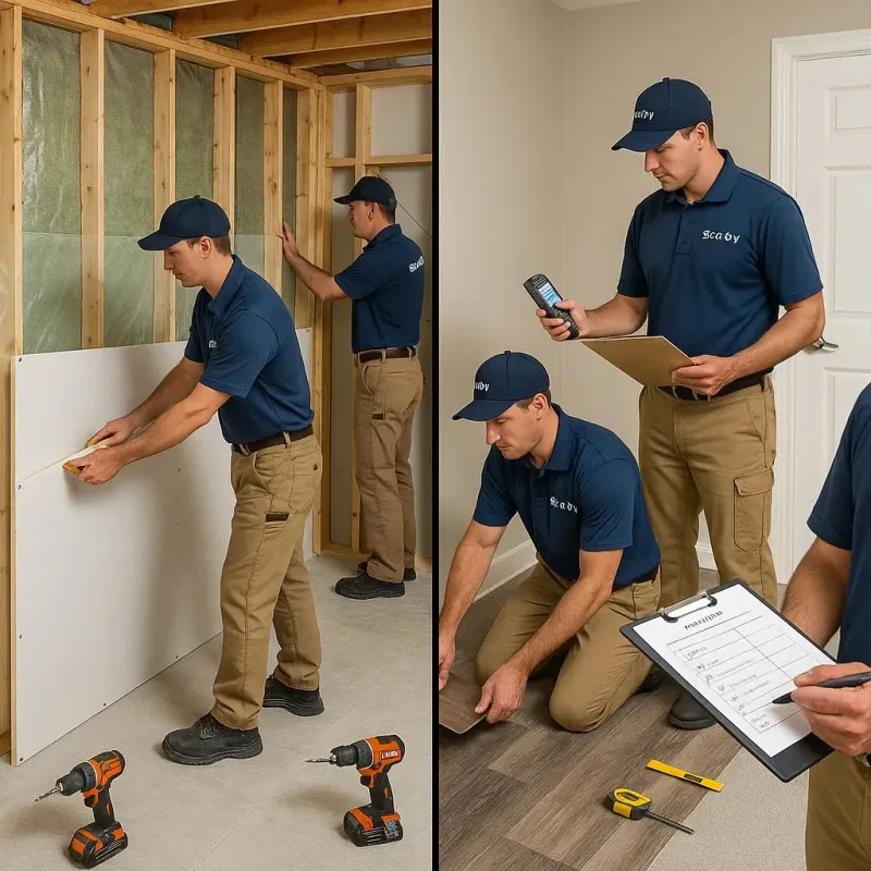 Repairs and Reconstruction process in Shawano County, WI